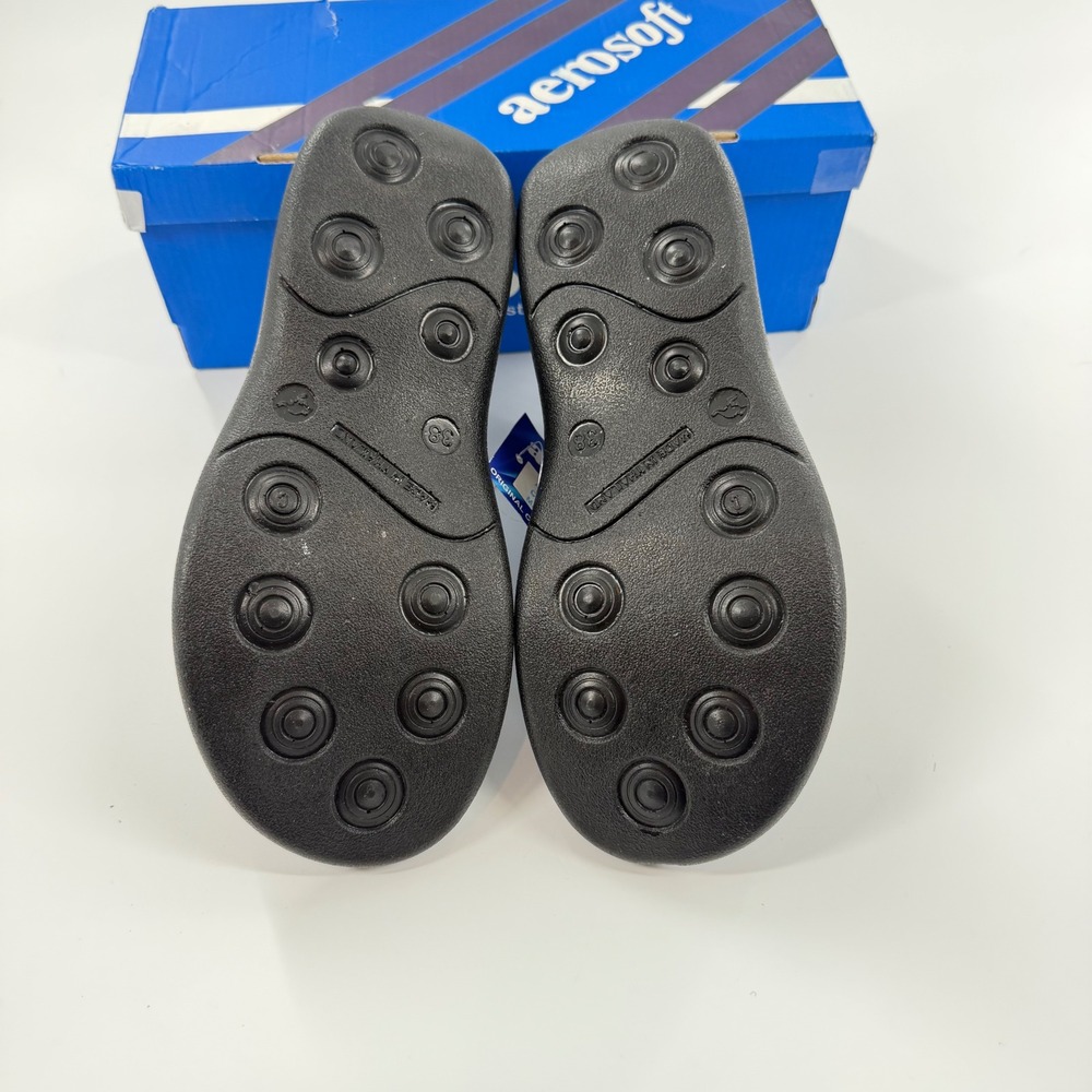 Aerosoft LS 5901 Navy Blue Comfort Slingback Thong Sandals Womens Size 7 EU 38 - Picture 6 of 10